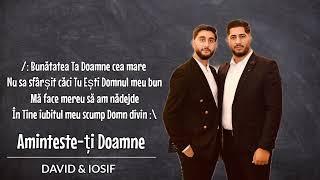 David - Iosif Filip [Amintește-ți Doamne și de mine] Video Official 2023