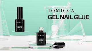 TOMICCA Gel Nail Glue,  4 in 1 Strong Gel Glue for Nails