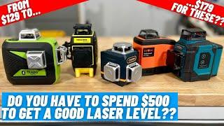 Are They All The Same??  ||  Budget Laser Comparison ||  Cigman, Takamine, Huepar, Dovoh, Firecore