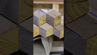 Woodworking Illusion  #woodworkshop #diyideas #workshop #woodshop #cuttingboard #crosscreekstudio