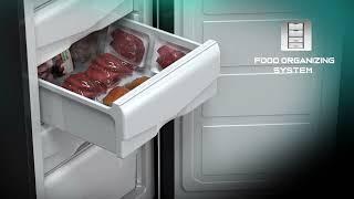 Introducing Sleek & Smart Walton Vertical Freezer | Food Organizing Storage System | Walton