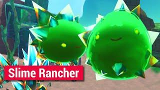 Поход в заброшенную шахту. Slime Rancher (4)