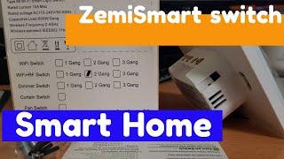 ZemiSmart  Wi-Fi выключатели с голосовым управлением