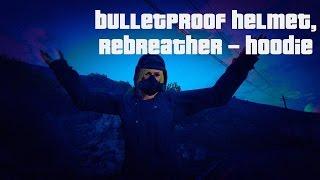 GTA Online | How To Get The Bulletproof Helmet With Rebreather WITH a Hoodie Up