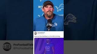 Dan Campbell, “I’m An A**Hole”