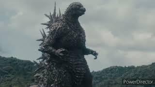 The Battle for the Future with custom roars (Godzilla Minus One 2023)