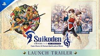 Suikoden I&II HD Remaster - Launch Trailer | PS5 & PS4 Games