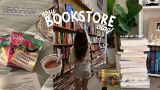 *cozy* bookstore vlog  spend the day book shopping at barnes & noble with me + HUGE book haul!