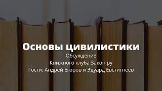 Толкование, принципы и способы защиты // Книжный клуб Закон.ру обсуждает "Основы цивилистики"