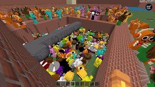 Too Much Incredibox SPRUNKI 3D in GMOD MAZE Minecraft PE MOD