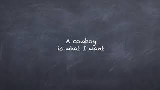 Cowboy Lyric Video