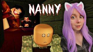 ЭТА НЯНЯ МЕНЯ ПУГАЕТ! Roblox Nanny