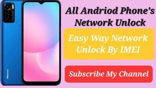 All Android Phone Network Unlock By IMEI||Easy Way To Network Unlock||Free Tool Download||Subscribe.