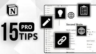 15 PRO TIPS to Use Notion Like an EXPERT.