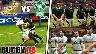 SPRINGBOKS vs IRELAND -  Rugby Summer Internationals 2024 - Rugby 08 Gameplay and Commentary