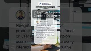 Prioritize User-Centric Design: Product Wisdom from the Trenches #productmanagement #leadership