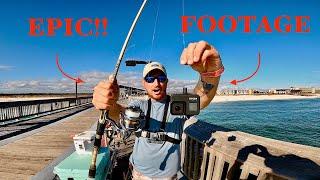 I Put a Go Pro Camera on my Fishing Rod and THIS is What Happened!