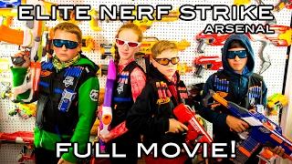 Elite Nerf Strike: Arsenal | Full Movie! (Nerf War)