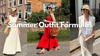 11 Easy Summer OUTFIT FORMULAS That Always Look Chic And Put Together
