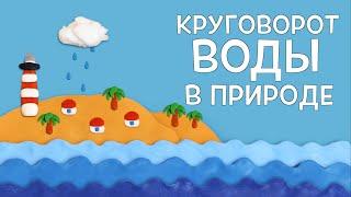 Про круговорот воды в природе. Познавательный мультик