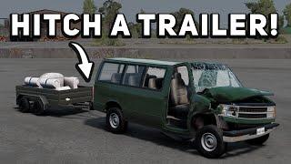 How to Attach a Trailer!! - BeamNG Drive Guide