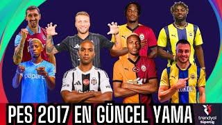 PES 2017 EN GÜNCEL YAMA PD PATCH V1 2024/2025