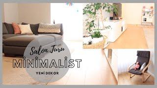 SALON TURU, MİNİMALİST SALON TURU, ÇOCUKLU AİLE