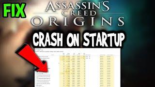 Assassin’s Creed Origins – How to Fix Crash on Startup – Complete Tutorial