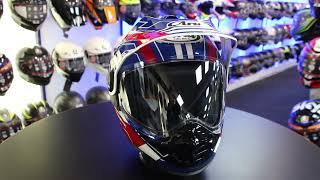 Arai Tour-X 5 Trail Motorcycle Helmet (Blue)