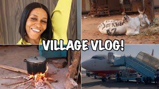 Traveling To The VILLAGE for our WEDDING!| Wedding Preparations |Village vlog.