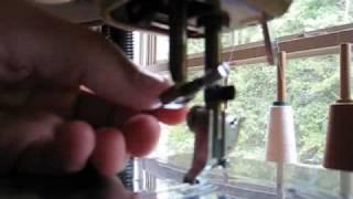 www.briansews.com: How to attach a needle clamp.