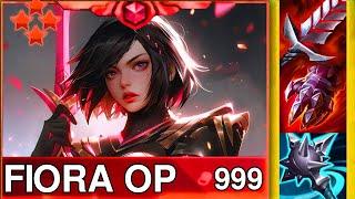 100% WIN RATE FIORA GOD BUILD "1V9" ⭐⭐⭐ TFT SET 12