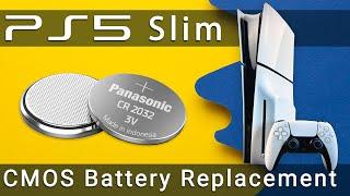 PS5 Slim CMOS Battery Replacement Tutorial | Step-by-Step Guide