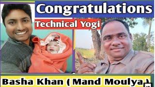 Congratulations |Technical yogi || BASHA KHAN Official |God Bless You & All Family