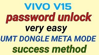 Vivo V15 Password Unlock with Umt Meta Mode | Vivo Password | Vivo Pattern Lock Remove |