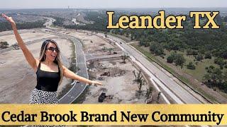 Cedar Brook by M/I Builder,  Brad New Community In Leander Texas, coming soon!