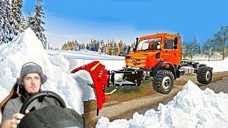 УБИРАЕМ ВЕСЬ СНЕГ В ДЕРЕВНЕ - СУРОВАЯ РОССИЯ FARMING SIMULATOR 19