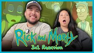 Watch Us Experience *RICK AND MORTY* For The FIRST TIME | 3x1 Reaction | The Rickshank Rickdemption