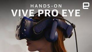 HTC Vive Pro Eye Hands-On: Eye tracking technology in virtual reality