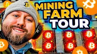 Massive Bitcoin Mining Farm Tour | See How Bitcoin is Mined! Compass Mining