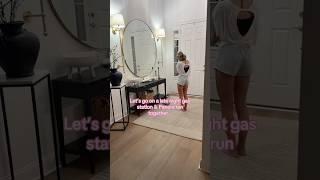 Ell making fun of me at the end#shorts #momanddaughtervlogs #fyp #viralvideo #preppy