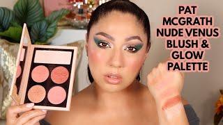 PAT MCGRATH Divine Blush + Glow Face Palette: Nude Venus MUST HAVE?! * Review, Swatches & Tutorial*