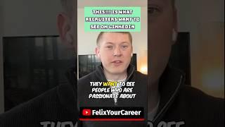 THIS is What RECRUITERS Want To See On Your LINKEDIN Profile #Linkedin #Tips #Jobhunt #shorts