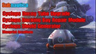 Subnautica | Cyclops Upgrade Blueprint Locations (PS4)