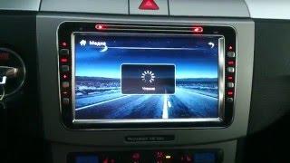 VW Passat B6 TID-6581 Car stereo DVD GPS Naiv 2 DIN 8" new video