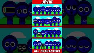 Sprunki but All Characters is JEVIN MIX VERSION Incredibox #sprunki #incredibox #jevin