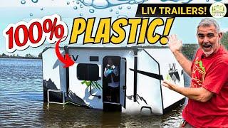 Lightest Travel Trailers with a Bathroom: LIV Travel Trailers