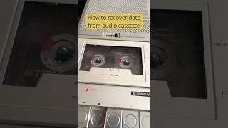 How to recover DATA from audio cassette (The Kansas City standart)