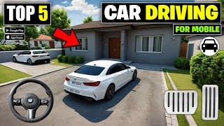 Top 5 Best Open World Car Driving Games For Android 2025 | Car Games MOBILE