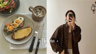 Homebody’s Winter life in Germany Home brunch & online shopping🩵 (Birrot, COS sale review, etc)